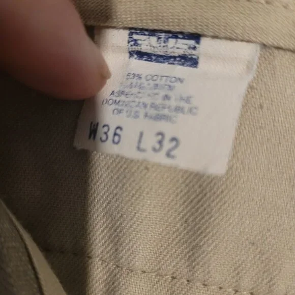 Dockers Pants Mens 36 x 32 Classic Fit 100% Cotton Slacks - Picture 4 of 4